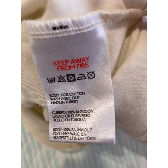 Urban Outfitters Cropped Butterfly Top Y2K Retro Boho Large - Picture 6 of 8